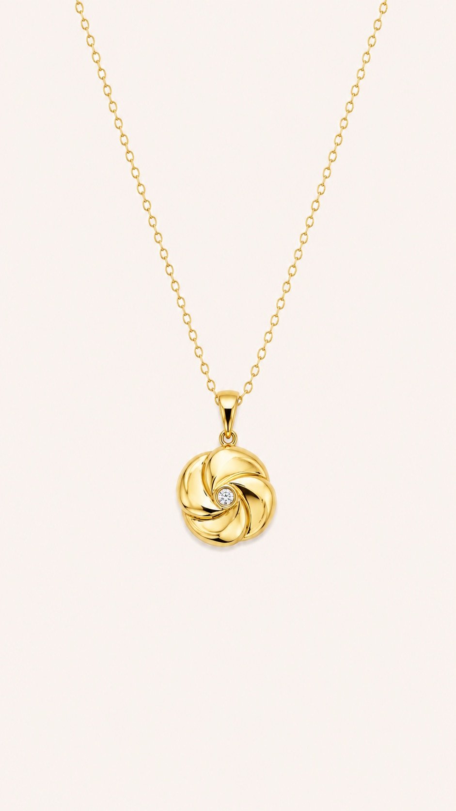 Cadena espiral liso